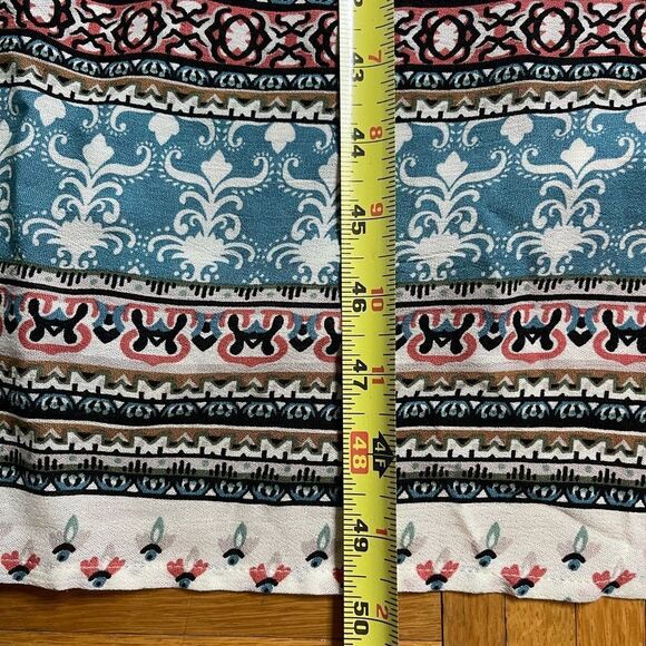 Ces Femme Boho Floral Pattern Kimino Cardigan Size Medium NWT - Picture 7 of 9